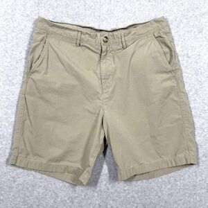 Johnnie O Shorts Mens 35 Chino Khaki 8"‎ Inseam Golf Cotton Classic Coastal